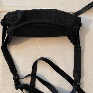 Lululemon Black Mesh Fanny Pack